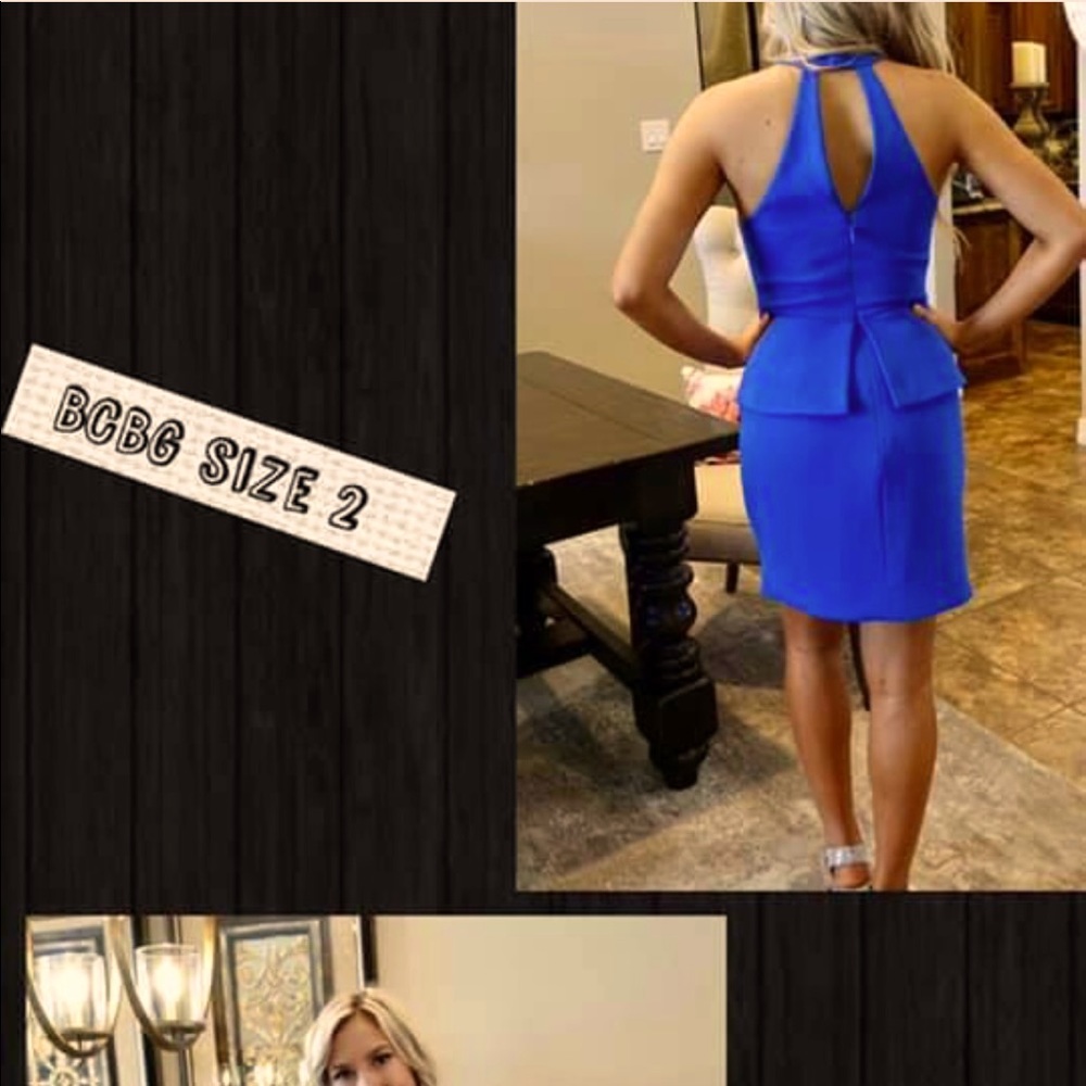 BCBG short blue size 2 dress